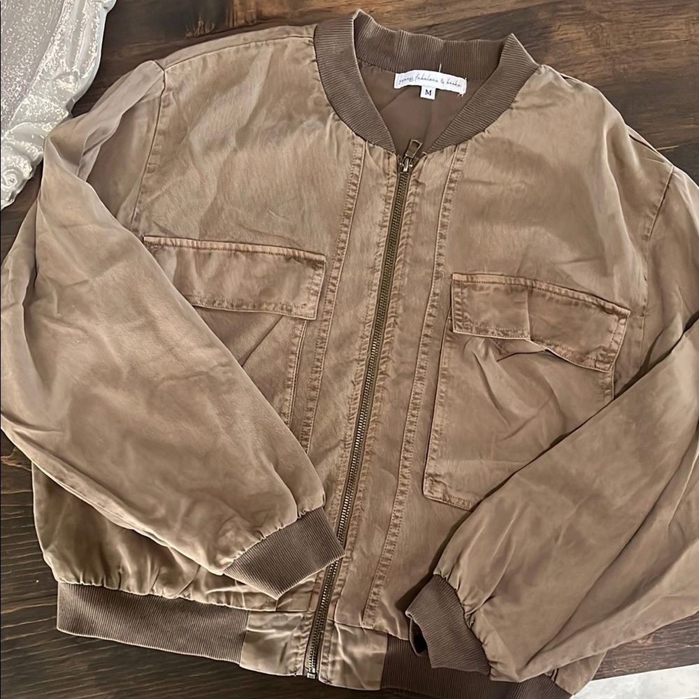 Brown Bomber Jacket